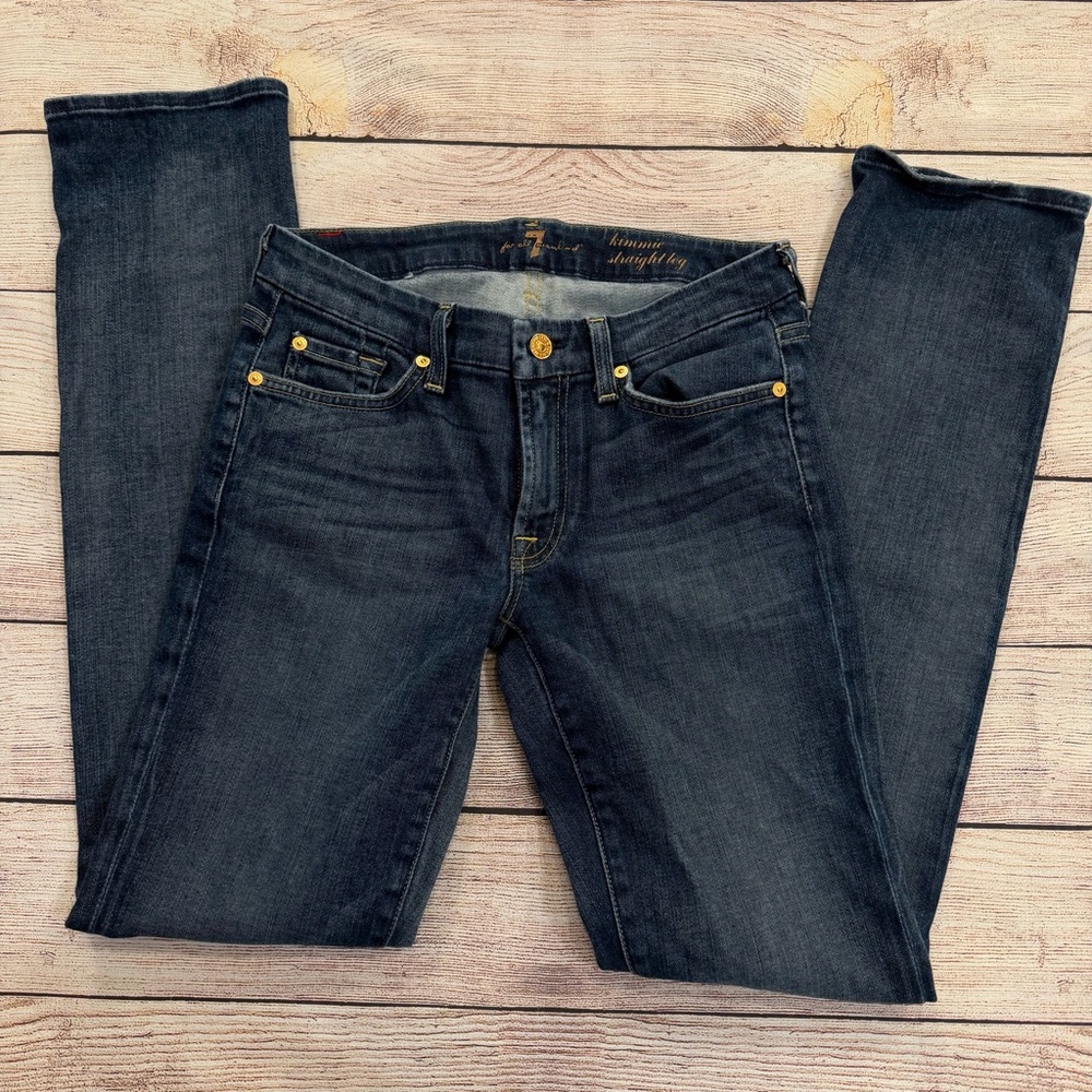 7 For All Mankind Kimmie Straight Leg Jeans - 28